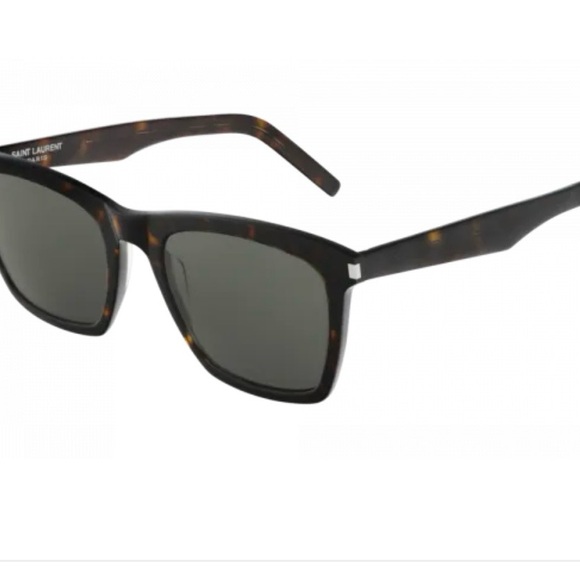 Men’s Saint Laurent Havana Sunglasses w Grey Lenses